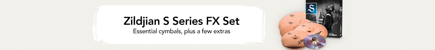 Zildjian S Series F.X. Set - Essential cymbals plus a few extras